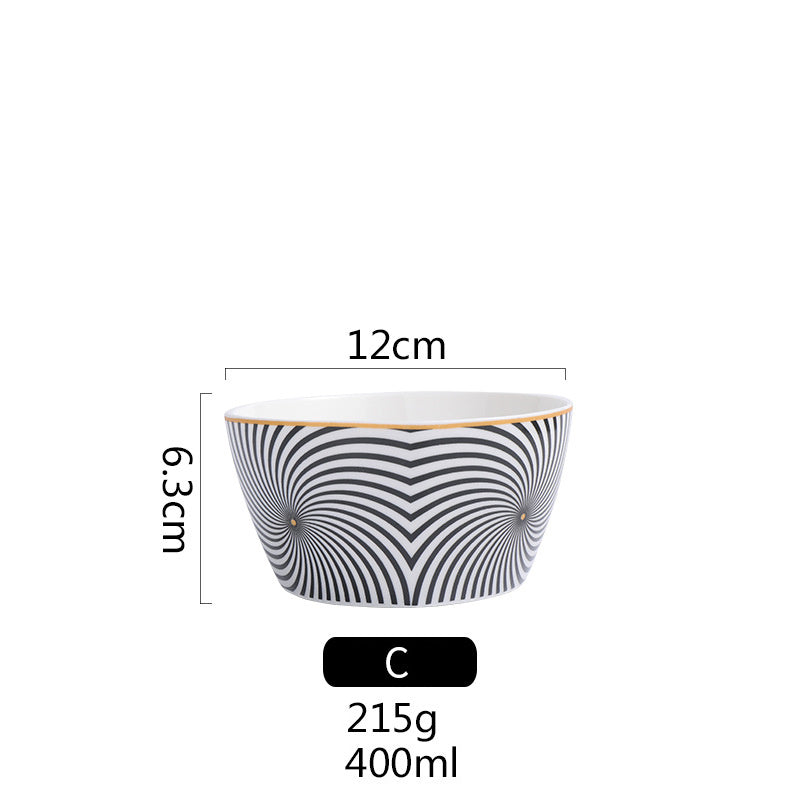 Nordic Style Home Breakfast Steak Plate - Grand Goldman