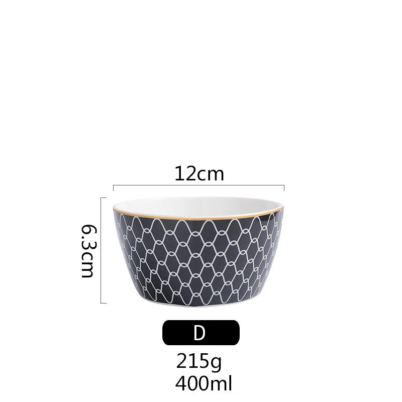 Nordic Style Home Breakfast Steak Plate - Grand Goldman