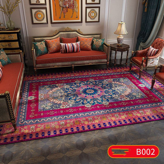 Nordic Style Turkish 3d Printed Loop Pile Carpet - Grand Goldman