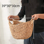 Nordic Vine Weaving Dirty Clothes Storage Basket Japanese Weaving - Grand Goldman