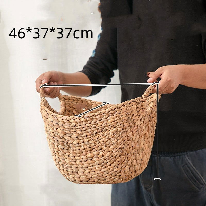 Nordic Vine Weaving Dirty Clothes Storage Basket Japanese Weaving - Grand Goldman