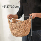 Nordic Vine Weaving Dirty Clothes Storage Basket Japanese Weaving - Grand Goldman
