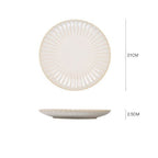 Nordic ceramic dishes dishes home dishes creative network red style steak Western plate breakfast tableware Qiong Yi - Grand Goldman