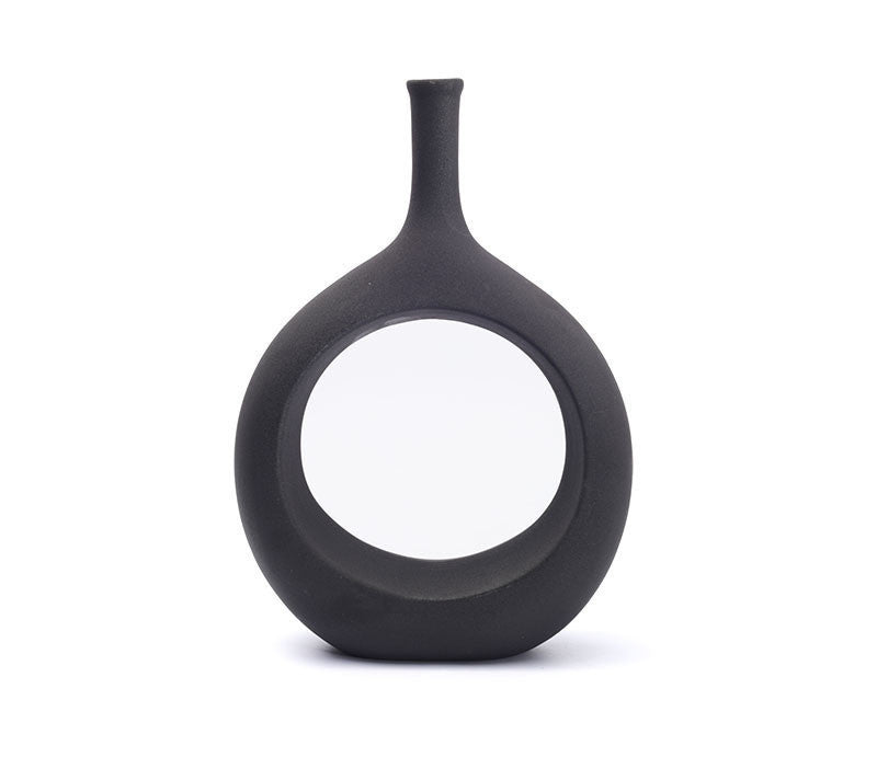 Nordic creative white ceramic vase - Grand Goldman