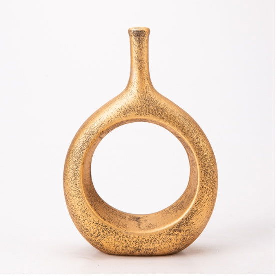 Nordic creative white ceramic vase - Grand Goldman