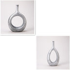 Nordic creative white ceramic vase - Grand Goldman