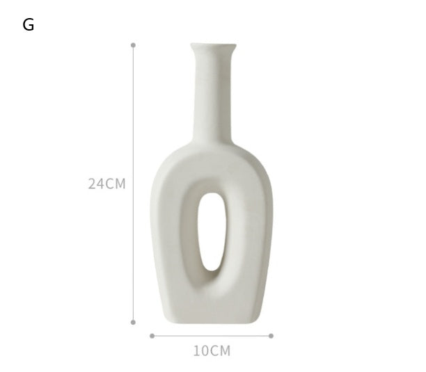 Nordic decoration ceramic vase - Grand Goldman