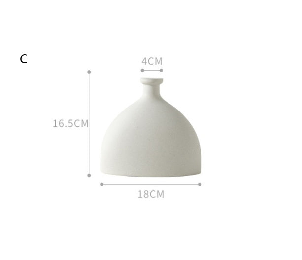 Nordic decoration ceramic vase - Grand Goldman