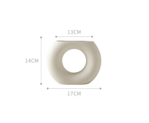 Nordic decoration ceramic vase - Grand Goldman