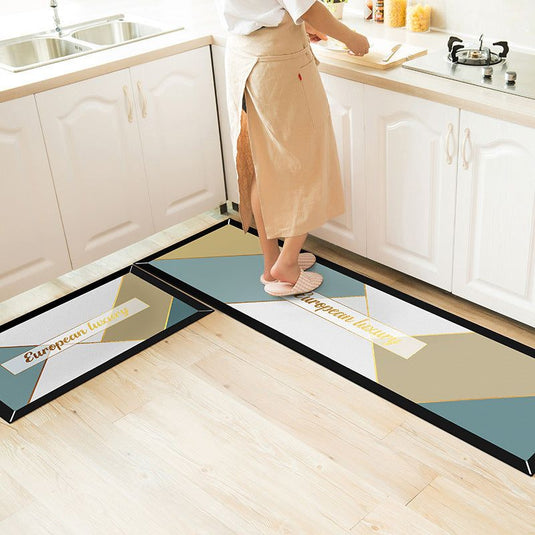 Nordic kitchen Long Doorway Carpet - Grand Goldman