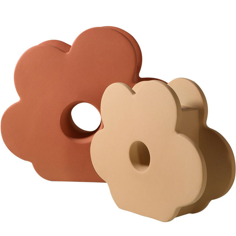 Nordic vase decoration ceramic vase - Grand Goldman