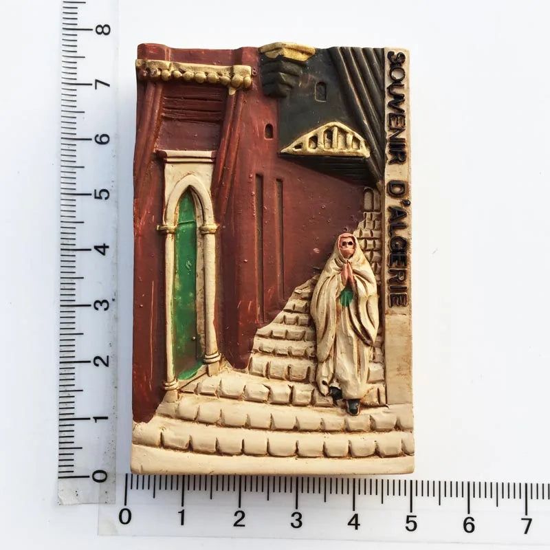 North Africa Algeria Oran Tourist Souvenir Magnetic Stick Folk-custom Refrigerator Stickers Collection Decoration  Hand Gifts - Grand Goldman