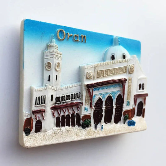 North Africa Algeria Oran Tourist Souvenir Magnetic Stick Folk-custom Refrigerator Stickers Collection Decoration  Hand Gifts - Grand Goldman