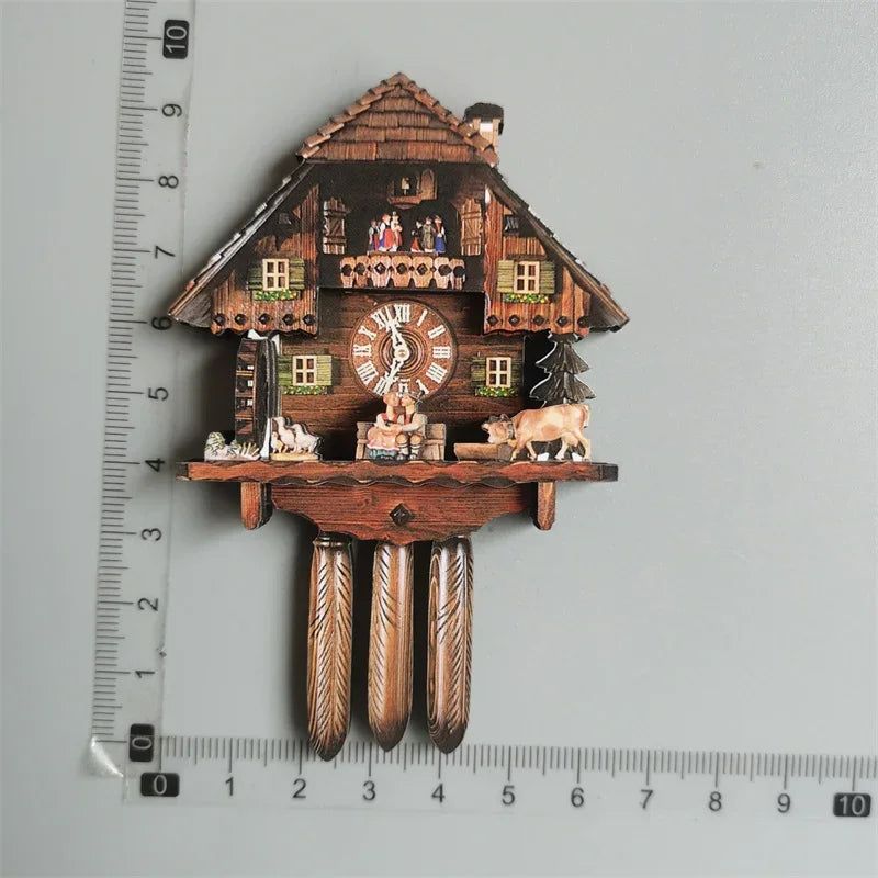 Norway IBIZA Barcelona Spain New York Seattle USA Saudi Dubai Barcelona Wooden Fridge Magnet  Home Decoration Gifts for Friends - Grand Goldman