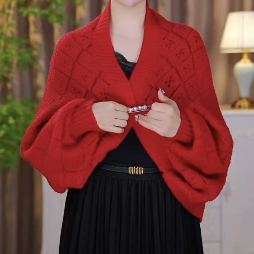 Elegant Chinese Style Cheongsam Outerwear Shawl
