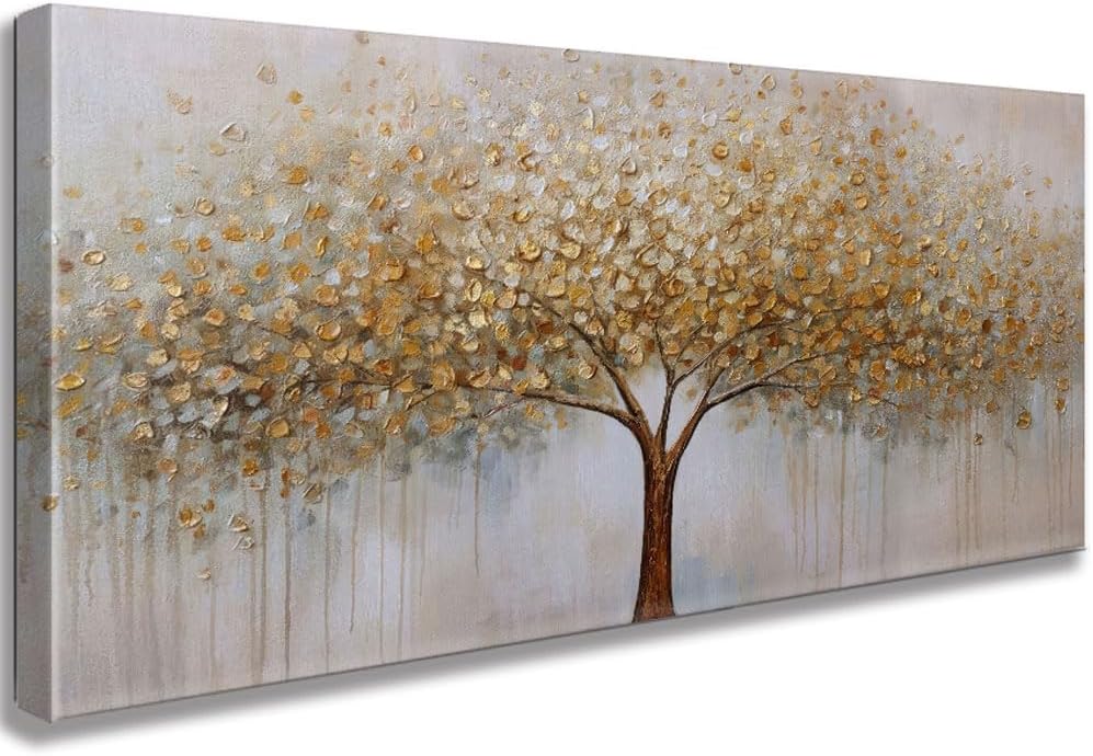 Ocean Sunset Canvas Beach Wall Art Bedroom Seagull Seascape Paintings Coastal Picture Framed Artwork for Bathroom Living Room Decor (D, 8X16inch) - Grand Goldman