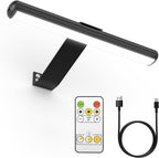 Olafus Wireless Picture Light Rechargeable Battery Operated, Remote Control Painting Lamp with Removable Tube, Infinitely Dimmable, Timer, Photo Frame Art Light, Gallery Display Wall Light, Gold - Grand Goldman