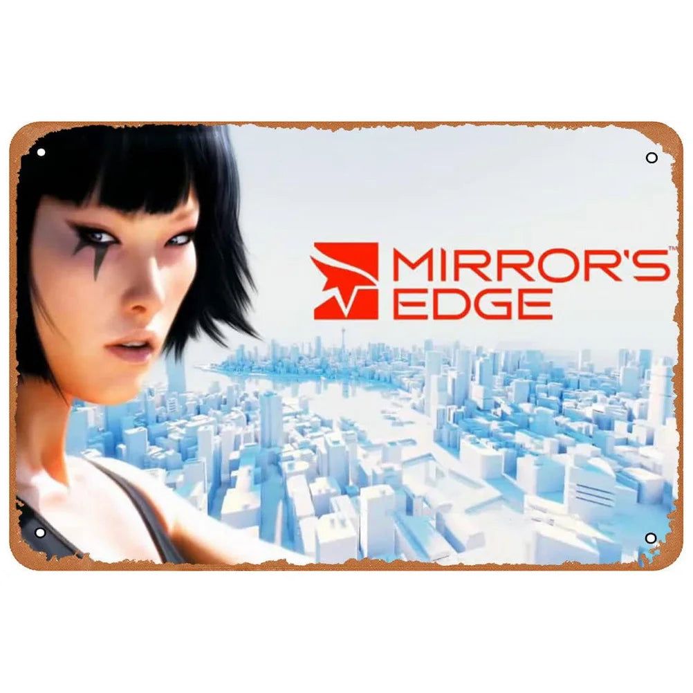 Old Movie Metal Tin Sign Catching Fire Vintage Plaque Plate Retro Wall Art Poster for Film Cafe Bar Pub Iron Painting Decoration - Grand Goldman