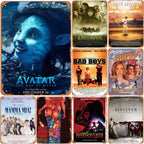Old Movie Metal Tin Signs Buffy Mamma Mia Bad Boys Posters Plate Wall Decor for Film Home Bars Man Cave Cafe Clubs Garage Retro - Grand Goldman