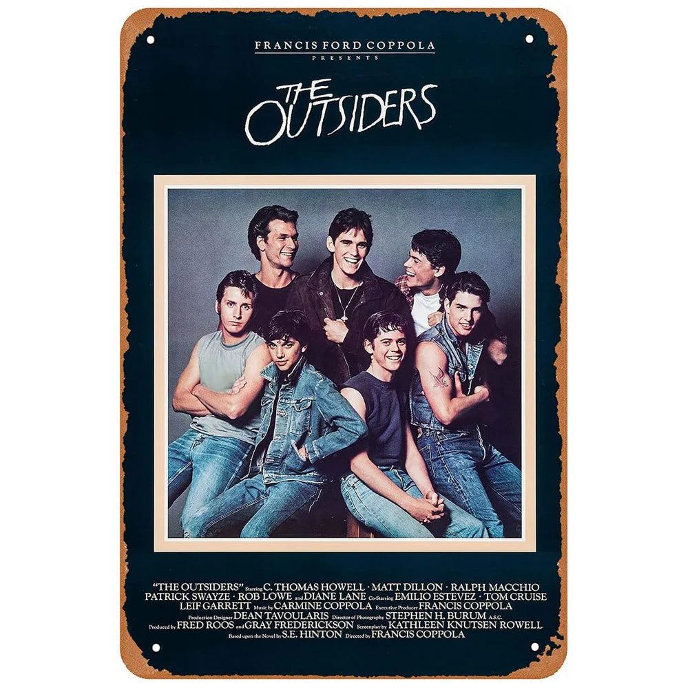 Old Movie Metal Tin Signs Buffy Mamma Mia Bad Boys Posters Plate Wall Decor for Film Home Bars Man Cave Cafe Clubs Garage Retro - Grand Goldman