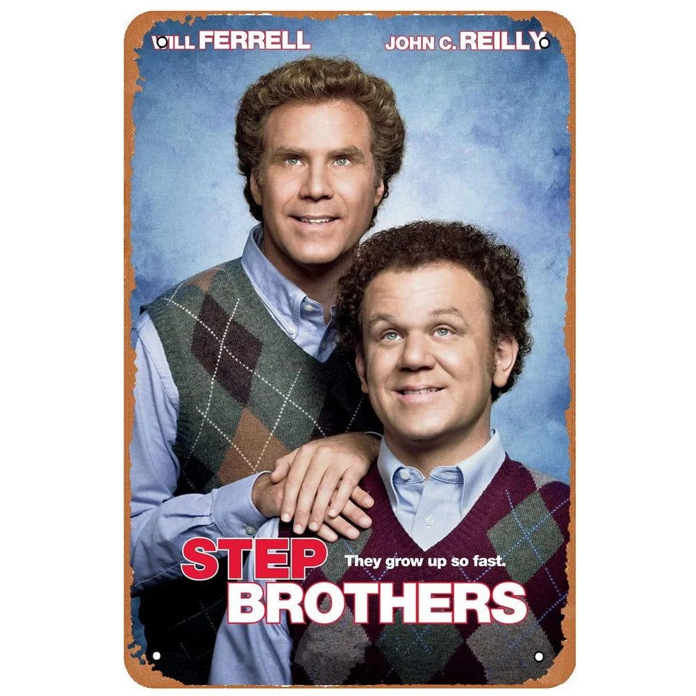 Old Movie Metal Tin Signs Buffy Mamma Mia Bad Boys Posters Plate Wall Decor for Film Home Bars Man Cave Cafe Clubs Garage Retro - Grand Goldman