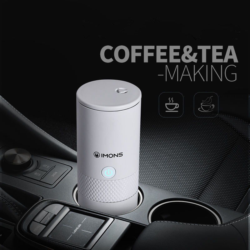 On-board electric portable coffee maker tea brewing machine - Grand Goldman