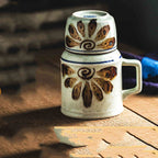 One Pot One Cup Japanese Style Liquor Set Retro Tea Cup - Grand Goldman