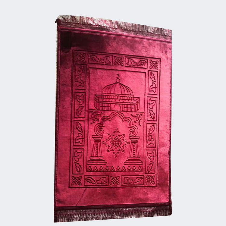 Original Ancient Egyptian Persian Arabic Style Prayer Rug Plain Worship Carpet Simple Fashion Blanket - Grand Goldman