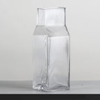 Ornaments Porch Flower Arrangement Transparent Glass Vase Dried Flower Vase Decoration - Grand Goldman