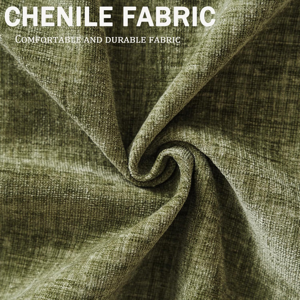 Oversized Accent Chair with Armrest Organizer,Comfy Living Room Chairs with Thick Cushion,Upholstered Modern Armchair,Big Reading Chair,Sofa Chair for Bedroom,Green - Grand Goldman