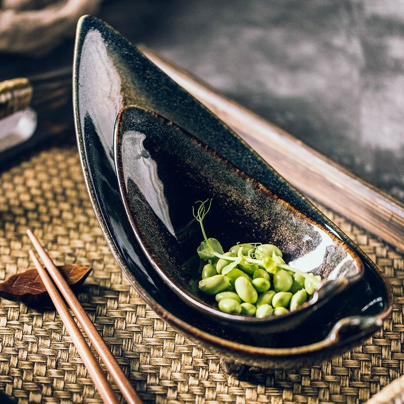 Tripod Angle Disc Creative Tableware Ceramic Plate Disc Plate Restaurant Matching Tableware Set - Grand Goldman