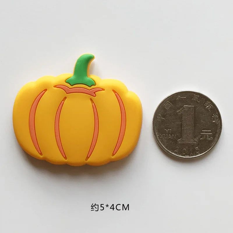 PVC Fridge Magnet Fruit and Vegetable Baby Early Education Color Cognitive Magnetic Black Whiteboard Sticker Magnet Gifts - Grand Goldman