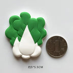 PVC Fridge Magnet Fruit and Vegetable Baby Early Education Color Cognitive Magnetic Black Whiteboard Sticker Magnet Gifts - Grand Goldman