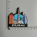 PVC Fridge Magnets Aruba Panama Punta Cana Puerto Rico Las Vegas Finland Argentina Mexico Jamaica Chile Greece Ukraine Stickers - Grand Goldman