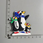 PVC Fridge Magnets Aruba Panama Punta Cana Puerto Rico Las Vegas Finland Argentina Mexico Jamaica Chile Greece Ukraine Stickers - Grand Goldman