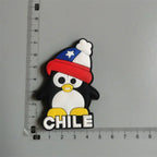 PVC Fridge Magnets Aruba Panama Punta Cana Puerto Rico Las Vegas Finland Argentina Mexico Jamaica Chile Greece Ukraine Stickers - Grand Goldman