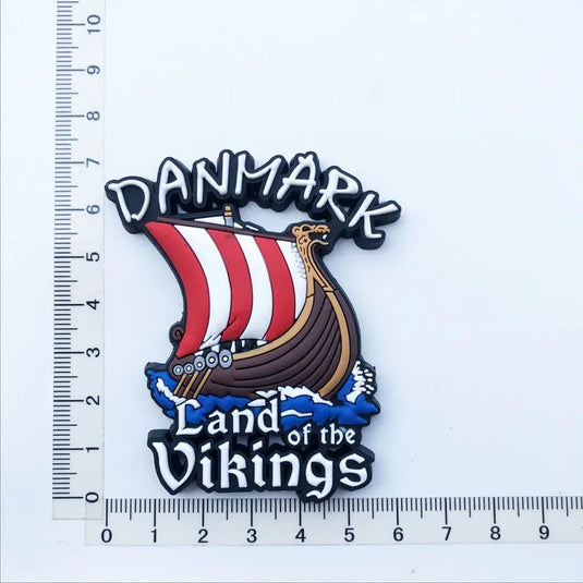 PVC Fridge Magnets Copenhage Denmark USA Paris France Fiji Islands Argentina Switzerland London Puerto Rico Bahamas Germany - Grand Goldman