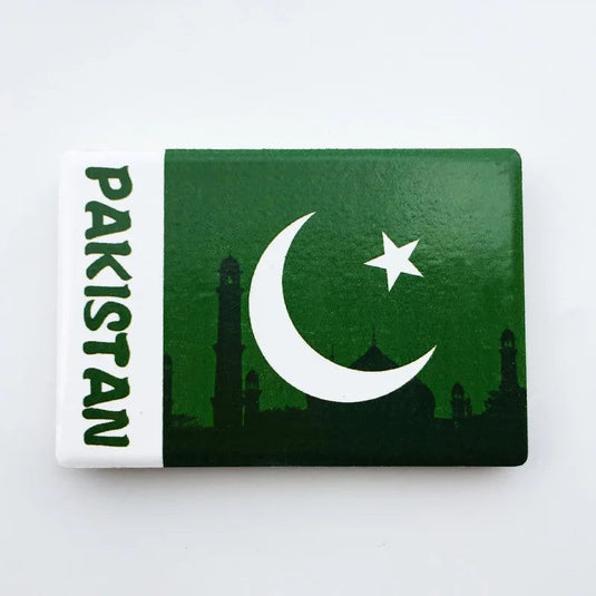 Pakistan Fridge Magnets Tourist Souvenir  Badshahi Mosque In Lahore Khyber Pass Magnetic Refrigerator Stickers Home Decoration - Grand Goldman