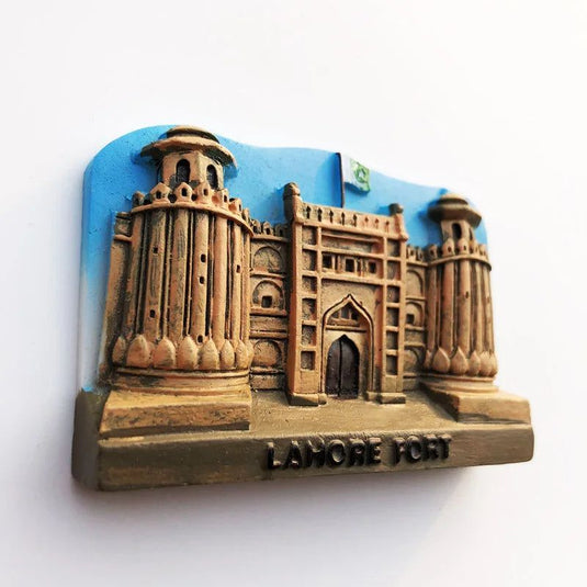 Pakistan Fridge Magnets World Cultural Heritage Lahore Fort Castle Tourist Souvenir Crafts Magnetic Sticker Refrigerator Magnets - Grand Goldman