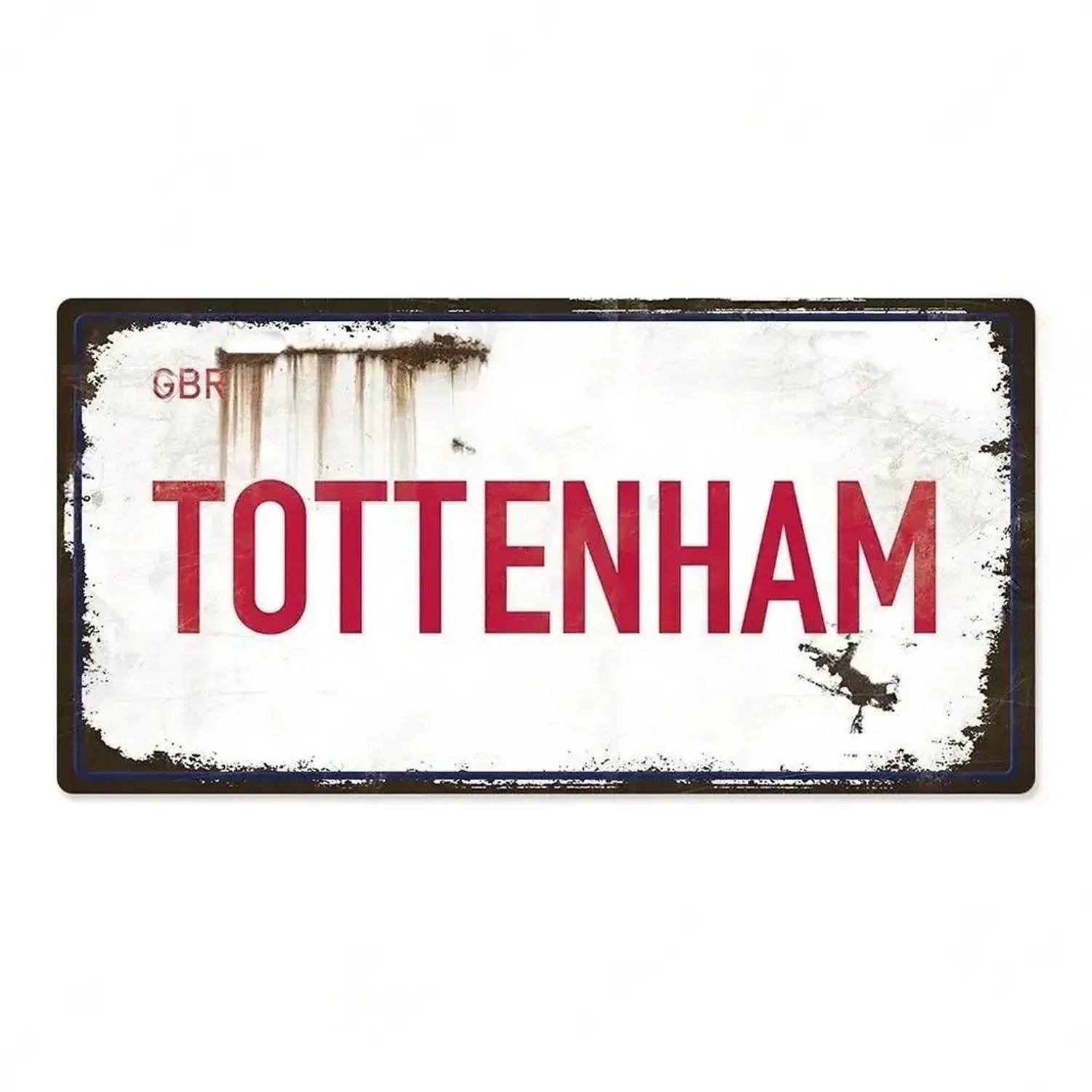 Paris Madrio Milan Munich Metal Tin Signs Vintage Plaque Auto License Plate Embossed Tag Garage Bars Pubs Clubs Home Wall Decor - Grand Goldman