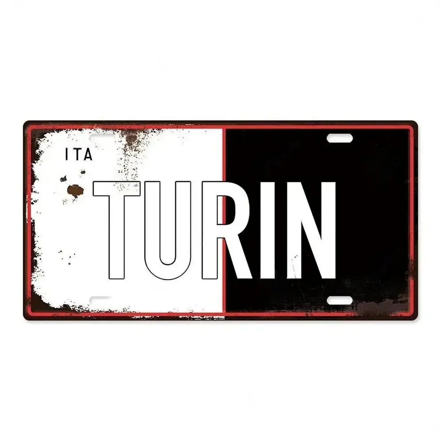 Paris Madrio Milan Munich Metal Tin Signs Vintage Plaque Auto License Plate Embossed Tag Garage Bars Pubs Clubs Home Wall Decor - Grand Goldman