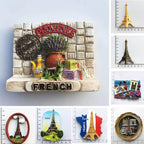 Paris Souvenir Eiffel Tower Fridge Magnets French Provence Tourist Landmark Magnetic Stickers Decoration on The Fridge Gift - Grand Goldman
