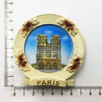 Paris Souvenir Eiffel Tower Fridge Magnets French Provence Tourist Landmark Magnetic Stickers Decoration on The Fridge Gift - Grand Goldman