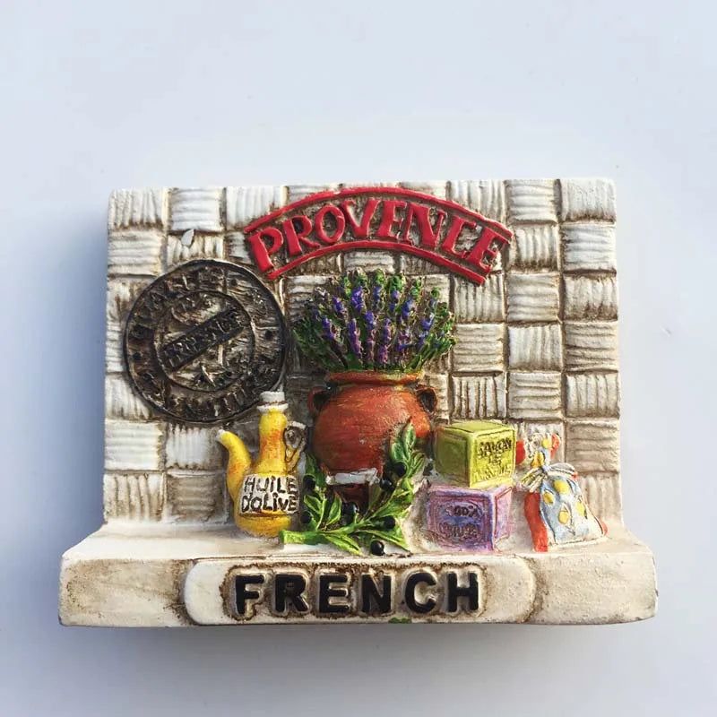 Paris Souvenir Eiffel Tower Fridge Magnets French Provence Tourist Landmark Magnetic Stickers Decoration on The Fridge Gift - Grand Goldman