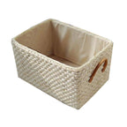 Pastoral Straw Storage Basket Japanese Storage - Grand Goldman
