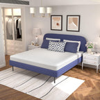 PayLessHere 8 inch Memory Foam Mattress Cooling Gel Green Tea Infused Mattress,Fiberglass Free,CertiPUR-US Certified,Cooler Sleep Supportive & Pressure Relief,Mattress in Box, White Full - Grand Goldman