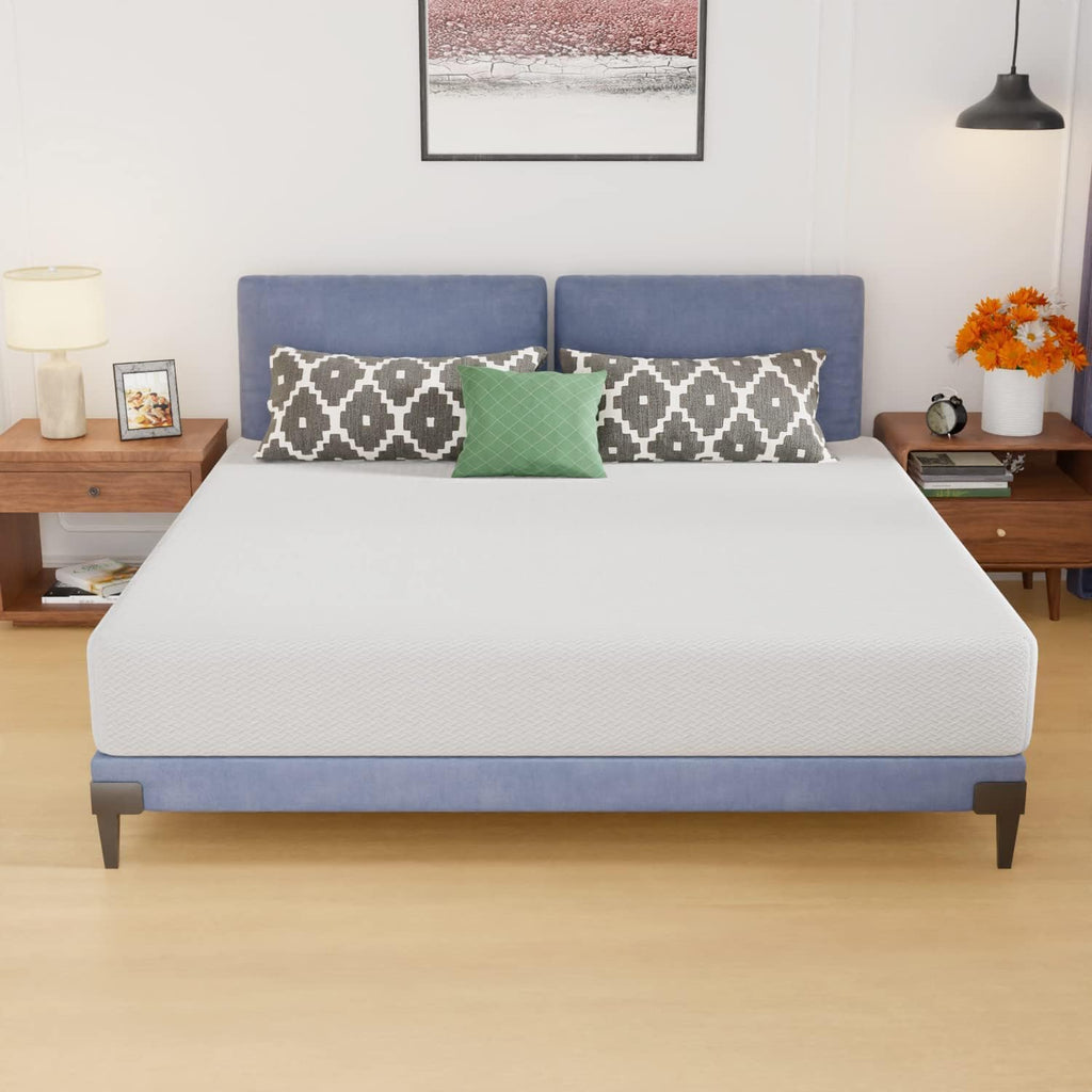 PayLessHere Gel Memory Foam Mattress 8 inch Mattress, CertiPUR-US Certified,Breathable Bed Mattress for Cooler Sleep Supportive & Pressure Relief,Removable Soft Cover,Mattress in Box, White Full - Grand Goldman