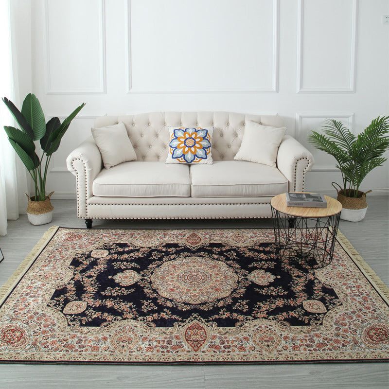 Persian Ethnic Style Retro Living Room Carpet Tapestry Wholesale European Style Tassel Floor Mat - Grand Goldman