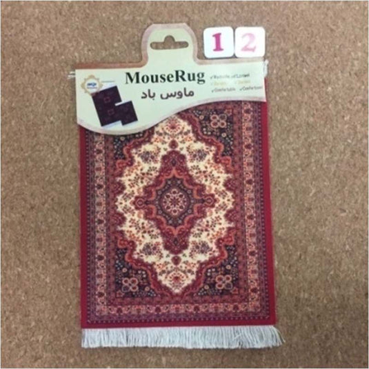 Persian Mini Woven Rug Mat Mousepad Carpet Pattern - Grand Goldman