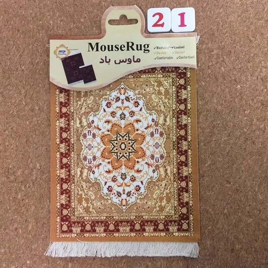 Persian Mini Woven Rug Mat Mousepad Carpet Pattern - Grand Goldman